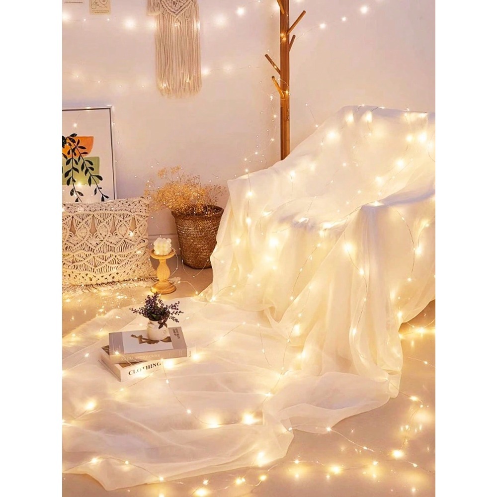 1pc Warm White LED Copper Wire - Led Fairy String Lights recensione e prezzo