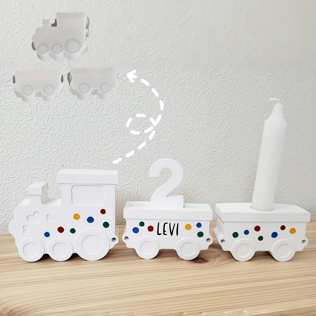 Train Set Resin Silicone Molds - Holiday Candle Set recensione e prezzo