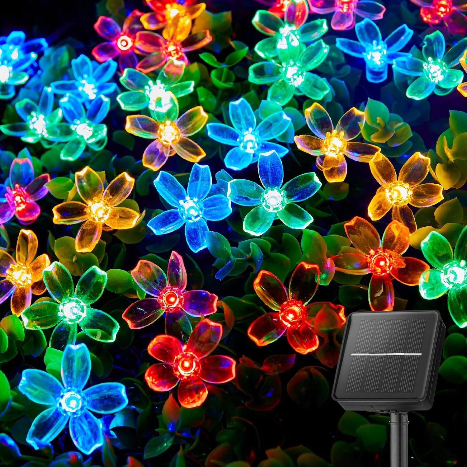 60 LED Flower Solar String Lig - Christmas Lights Outdoor recensione e prezzo