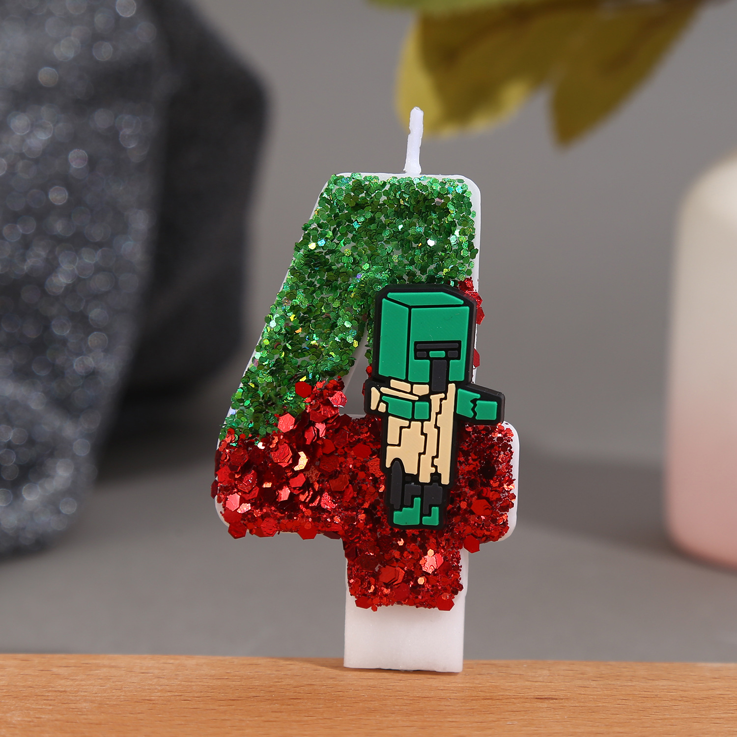 Minecraft Creative Cartoon Num - Holiday Candle Set recensione e prezzo