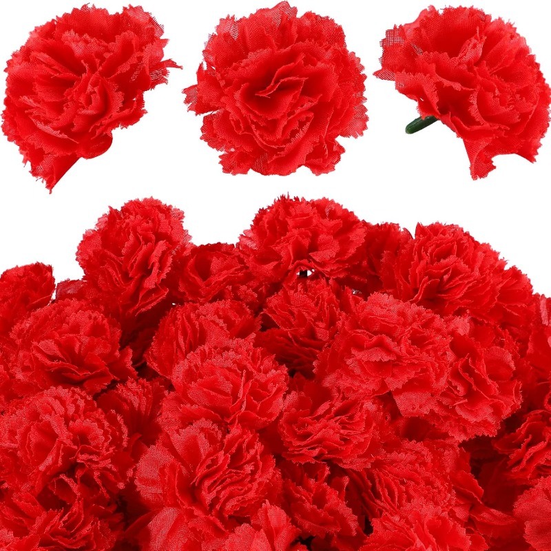 10/20Pcs Rose Artificial Flowe - Christmas Wreath Fake recensione e prezzo