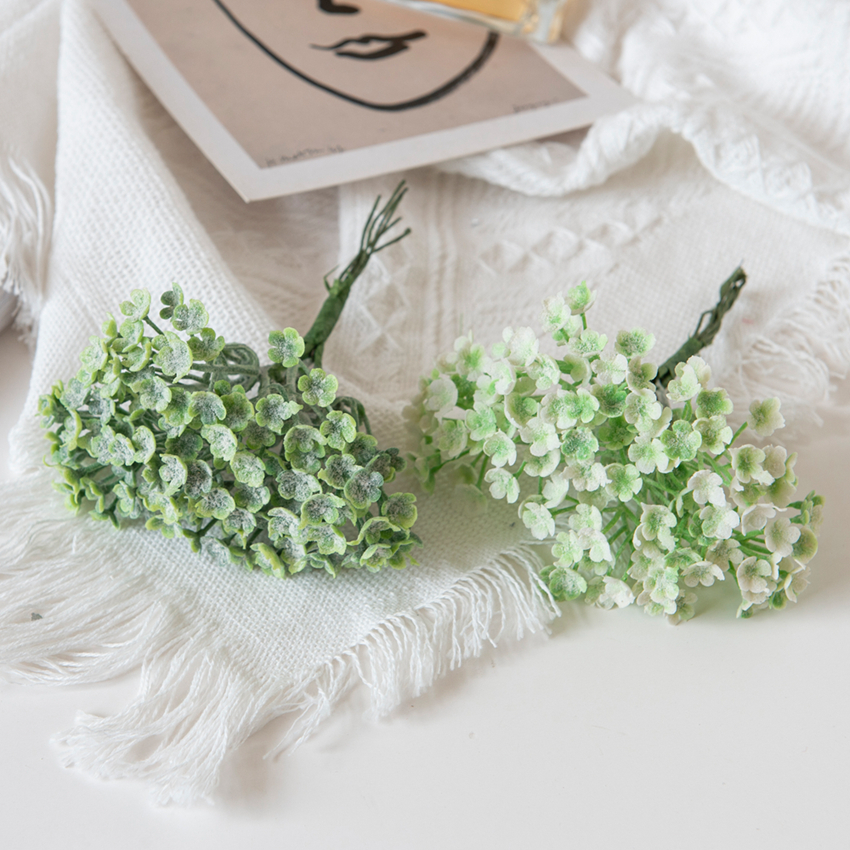 6PCS Fake Plant Artificial Gyp - Christmas Wreath Fake recensione e prezzo